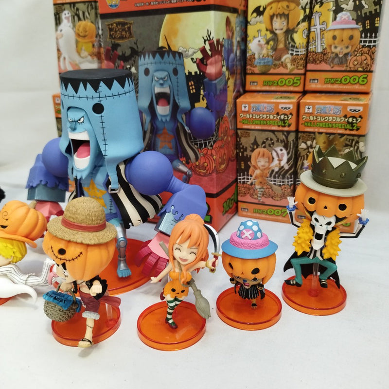 【中古】【開封品】【セット】「ワンピース」ワールドコレクタブルフィギュア〜HALLOWEEN SPECIAL2〜全9種＜フィギュア＞（代引き不可）6573