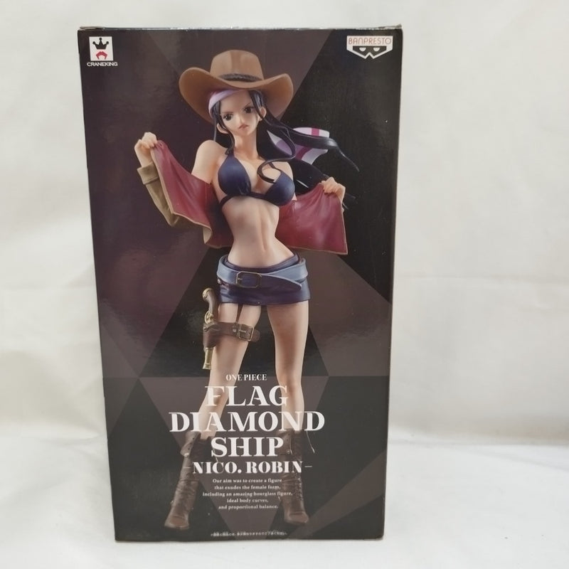 【中古】【未開封】ニコ・ロビン 「ワンピース」 FLAG DIAMOND SHIP-NICO.ROBIN-＜フィギュア＞（代引き不可）6573