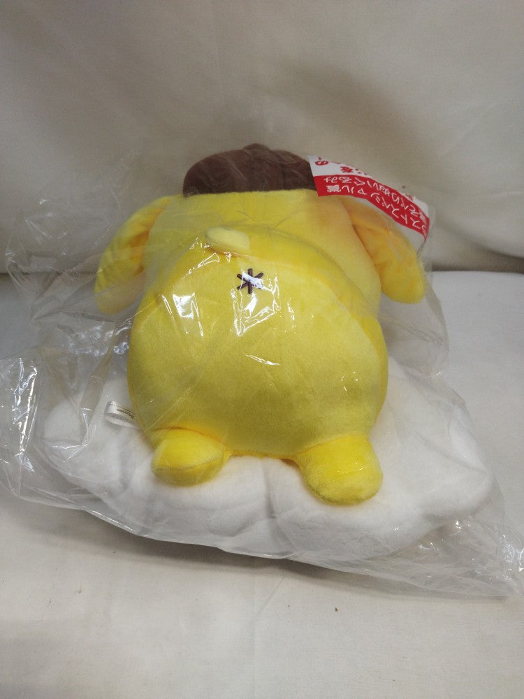 【中古】【未開封】ポムポムプリン 寝そべりぬいぐるみ 「サンリオ当りくじ 2025年サンリオキャラクター」 ラストスペシャル賞＜おもちゃ＞（代引き不可）6573