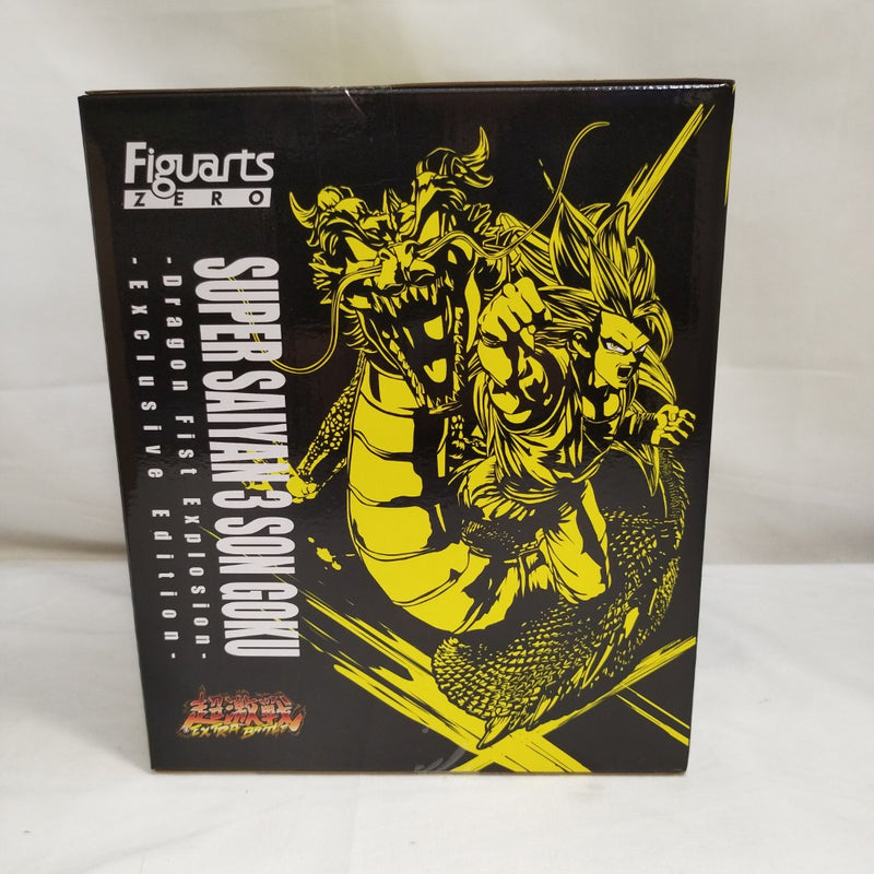 【中古】【未開封】フィギュアーツZERO [超激戦] スーパーサイヤ人3孫悟空-龍拳爆発- -Exclusive Edition-＜フィギュア＞（代引き不可）6573