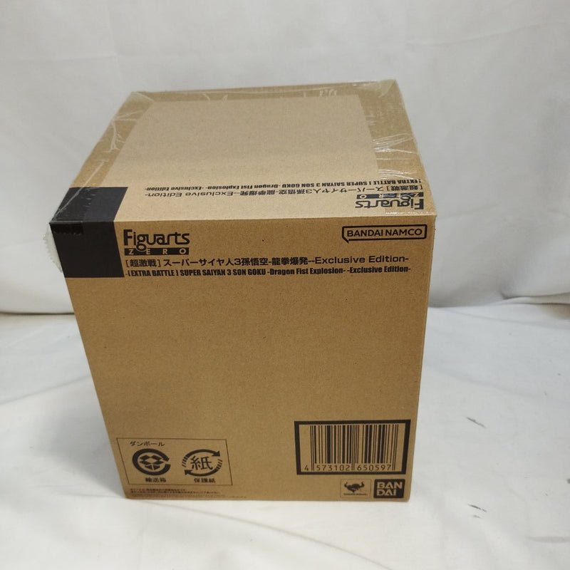【中古】【未開封】フィギュアーツZERO [超激戦] スーパーサイヤ人3孫悟空-龍拳爆発- -Exclusive Edition-＜フィギュア＞（代引き不可）6573