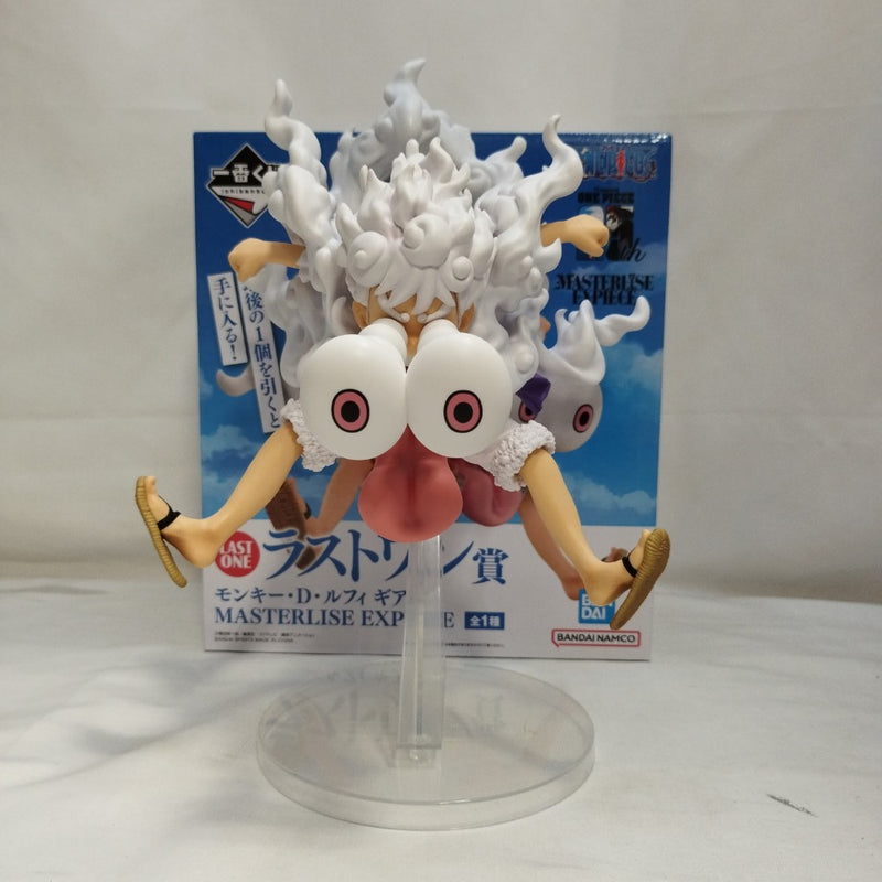 【中古】【未開封】モンキー・D・ルフィ ギア5 一番くじ ラストワン賞＜フィギュア＞（代引き不可）6573