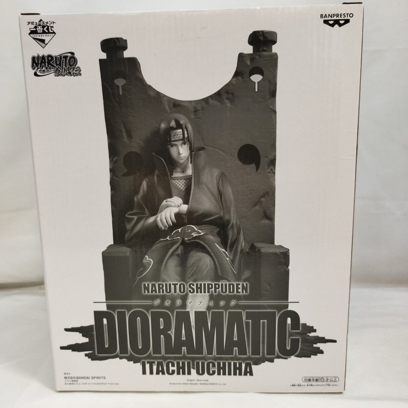 【中古】【未開封】うちはイタチ C(白黒ブラシ彩色) 「アミューズメント一番くじ NARUTO-ナルト- 疾風伝 DIORAMATIC」＜フィギュア＞（代引き不可）6573