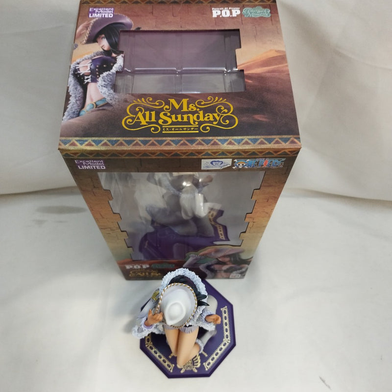 【中古】【開封品】Portrait.Of.Pirates ワンピース “Playback Memories” ミス・オールサンデー 完成品＜フィギュア＞（代引き不可）6573