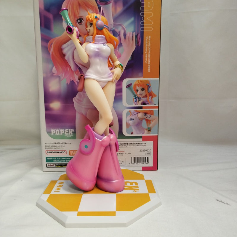 【中古】【開封品】ナミ 「ワンピース」 Portrait.Of.Pirates ワンピース“Evolutionary History”＜フィギュア＞（代引き不可）6573