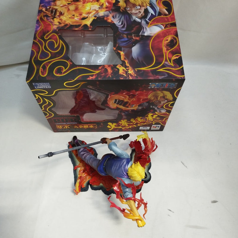 【中古】【開封品】サボ 〜火拳継承〜 「ワンピース」 エクセレントモデルLIMITED Portrait.Of.Pirates “LIMITED EDITION” ＜フィギュア＞（代引き不可）6573