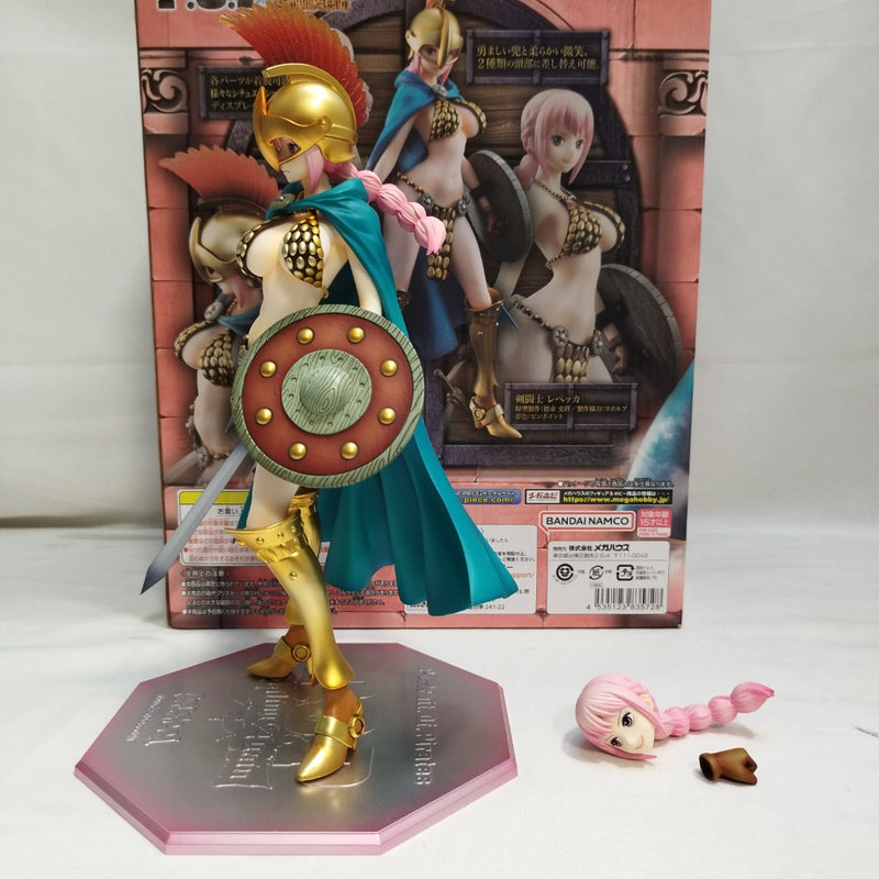 【中古】【開封品】剣闘士レベッカ 限定復刻版 「ワンピース」 エクセレントモデル Portrait.Of.Pirates ”Sailing Again” ＜フィギュア＞（代引き不可）6573