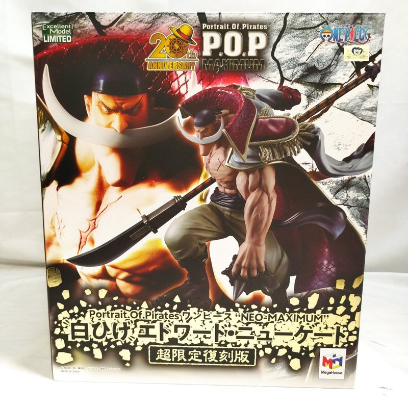 【中古】【開封品】“白ひげ”エドワード・ニューゲート 超限定復刻版 「ワンピース」 Portrait.Of.Pirates“NEO-MAXIMUM”＜フィギュア＞（代引き不可）6573