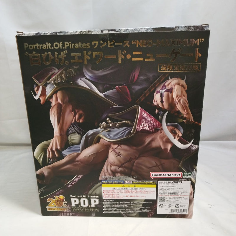 【中古】【開封品】“白ひげ”エドワード・ニューゲート 超限定復刻版 「ワンピース」 Portrait.Of.Pirates“NEO-MAXIMUM”＜フィギュア＞（代引き不可）6573