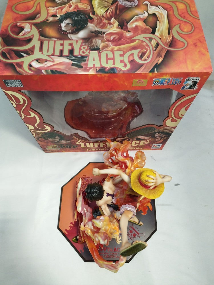 【中古】【開封品】ルフィ＆エース 〜兄弟の絆〜 20th LIMITED Ver. 「ワンピース」 Portrait.Of.Pirates“NEO-MAXIMUM” ＜フィギュア＞（代引き不可）6573