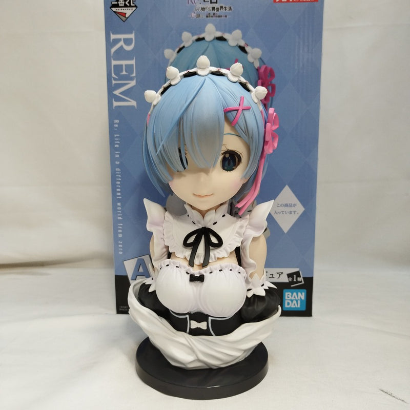 【中古】【開封品】レム 「一番くじ Re：ゼロから始める異世界生活-物語は、To be continued-」 A賞 アートスケール＜フィギュア＞（代引き不可）6573