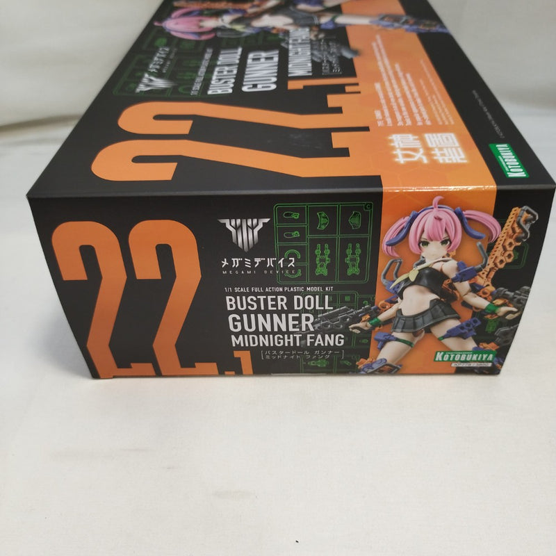【中古】【未組立】1/1 BUSTER DOLL ガンナー MIDNIGHT FANG 「メガミデバイス」 [KP779]＜プラモデル＞（代引き不可）6573