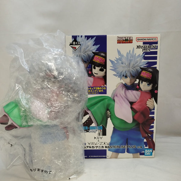 【中古】【開封品】キルア＆ナニカ 「一番くじ HUNTER×HUNTER Cross the “X-Day”」 MASTERLISE PLUS A賞＜フィギュア＞（代引き不可）6573