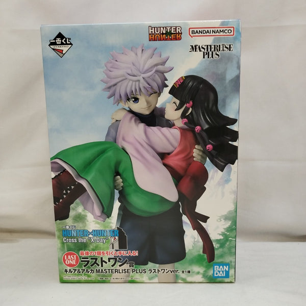 【中古】【未開封】キルア＆アルカ ラストワンver. 「一番くじ HUNTER×HUNTER Cross the “X-Day”」 ラストワン賞＜フィギュア＞（代引き不可）6573