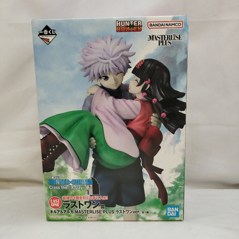 【中古】【未開封】キルア＆アルカ ラストワンver. 「一番くじ HUNTER×HUNTER Cross the “X-Day”」 ラストワン賞＜フィギュア＞（代引き不可）6573