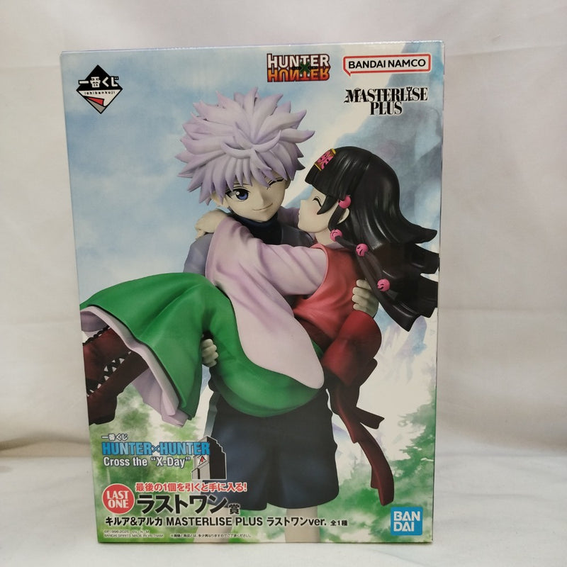 【中古】【未開封】キルア＆アルカ ラストワンver. 「一番くじ HUNTER×HUNTER Cross the “X-Day”」 MASTERLISE PLUS＜フィギュア＞（代引き不可）6573