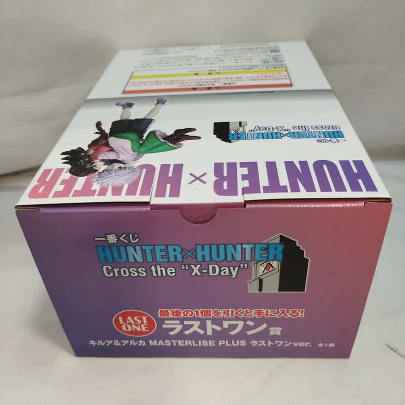 【中古】【未開封】キルア＆アルカ ラストワンver. 「一番くじ HUNTER×HUNTER Cross the “X-Day”」 MASTERLISE PLUS＜フィギュア＞（代引き不可）6573