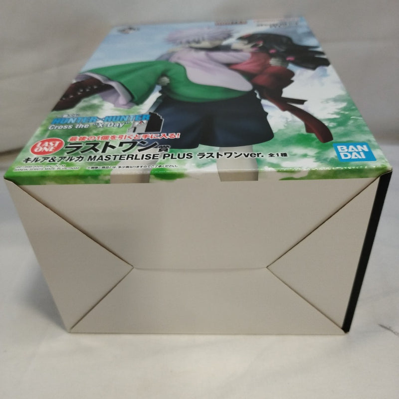 【中古】【未開封】キルア＆アルカ ラストワンver. 「一番くじ HUNTER×HUNTER Cross the “X-Day”」 MASTERLISE PLUS＜フィギュア＞（代引き不可）6573