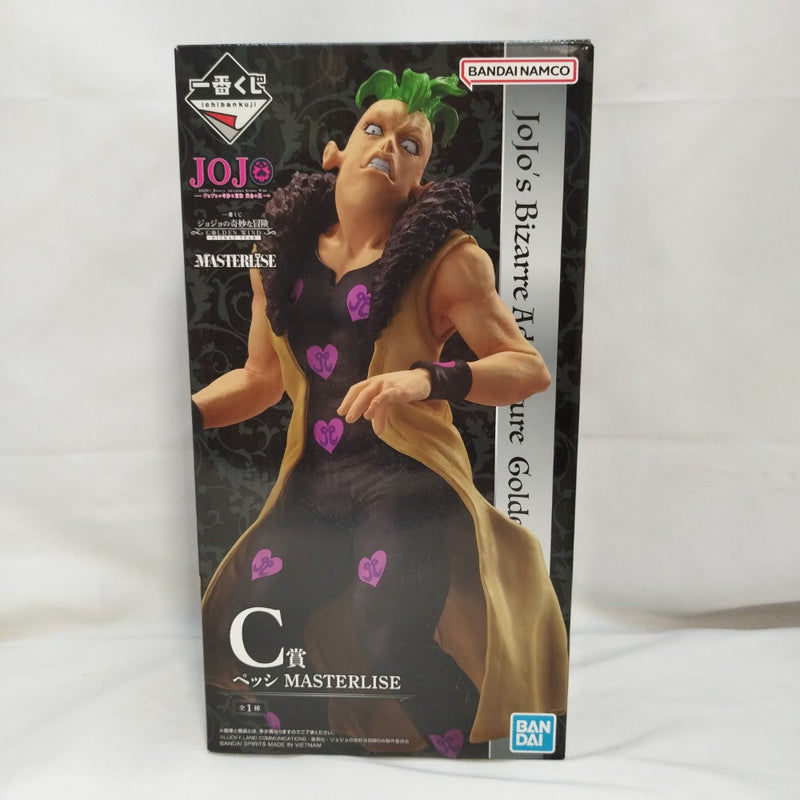 【中古】【未開封】ペッシ 「一番くじ ジョジョの奇妙な冒険 GOLDEN WIND -HITMAN TEAM-」 MASTERLISE C賞＜フィギュア＞（代引き不可）6573