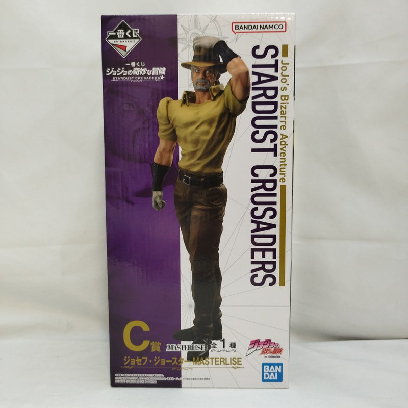 【中古】【未開封】ジョセフ・ジョースター 「一番くじ ジョジョの奇妙な冒険 STARDUST CRUSADERS」 MASTERLISE C賞＜フィギュア＞（代引き不可）6573