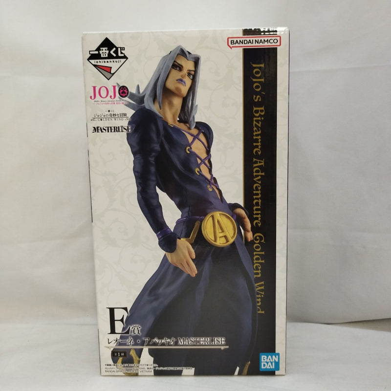 【中古】【未開封】レオーネ・アバッキオ 「一番くじ ジョジョの奇妙な冒険 GOLDEN WIND」 MASTERLISE E賞＜フィギュア＞（代引き不可）6573