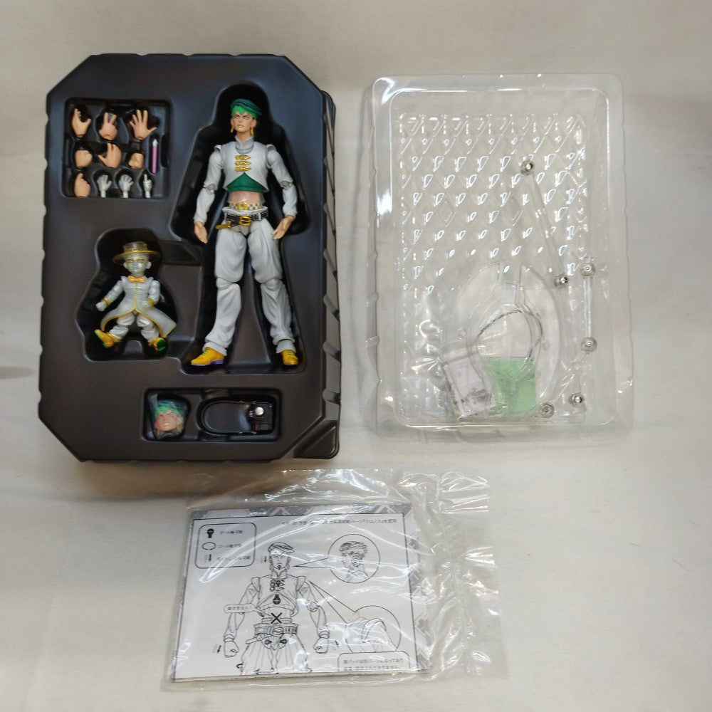 中古】【開封品】超像可動 岸辺露伴＆ヘブンズ・ドアー 「ジョジョの