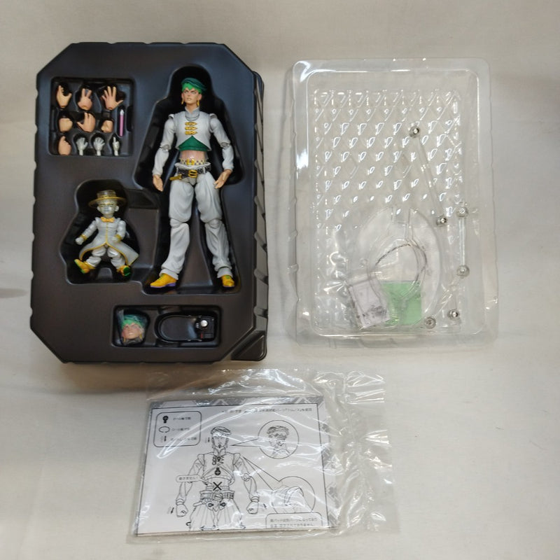 中古】【開封品】超像可動 岸辺露伴＆ヘブンズ・ドアー 「ジョジョの