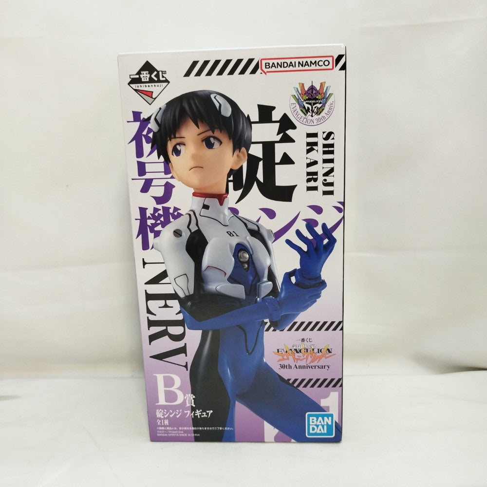 エヴァンゲリオン　1番くじ　A賞　エヴァンゲリオン初号機、B賞　碇シンジ 中古】【未開封】碇シンジ 「一番くじ 新世紀エヴァンゲリオン 30th