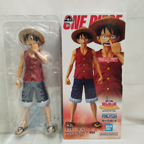 中古】【開封品】ルフィ 鼻ほじver. 「一番くじ ワンピース MONKEY.D
