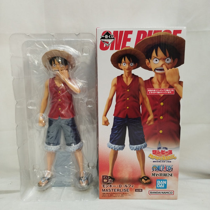 中古】【開封品】ルフィ 鼻ほじver. 「一番くじ ワンピース MONKEY.D