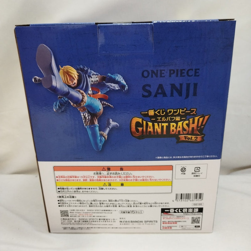 中古】【未開封】サンジ 「一番くじ ワンピース -エルバフ編- GIANT