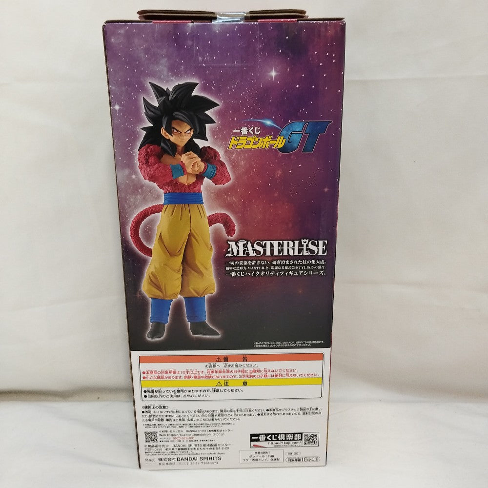 中古】【未開封】超サイヤ人4孫悟空 「一番くじ ドラゴンボールGT