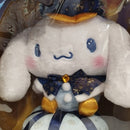 【中古】【開封品】BIG! シナモロール ぬいぐるみ 「Happyくじ Sanrio characters Holiday Collection」 LAST賞＜おもちゃ＞（代引き不可）6573