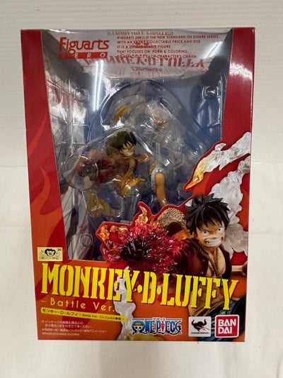 【中古】【未開封】フィギュアーツZERO モンキー・D・ルフィ -Battle Ver. ゴムゴムの火拳銃- 「ワンピース」＜フィギュ...