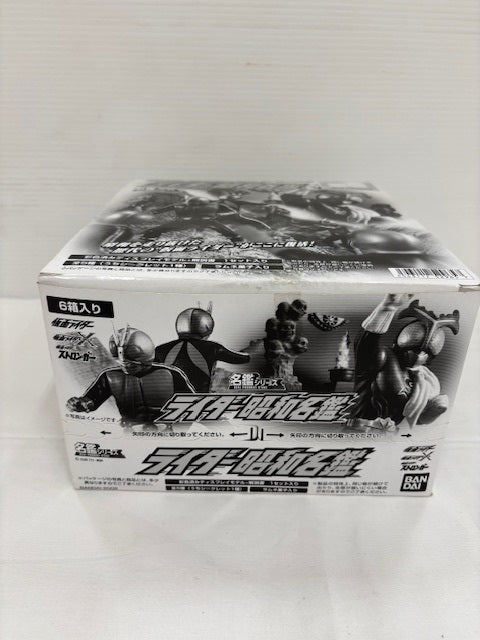 【中古】【開封品】「ライダー昭和名鑑」6箱入り 食玩＜フィギュア＞（代引き不可）6576