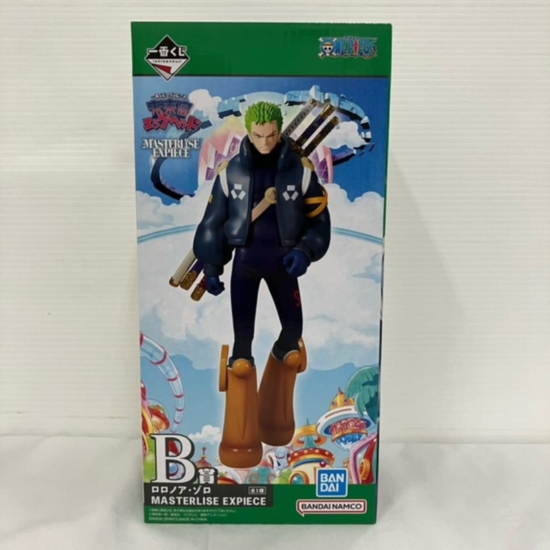 【中古】【未開封】ロロノア・ゾロ 「一番くじ ワンピース 未来島エッグヘッド」 MASTERLISE EXPIECE B賞＜フィギュア＞（代引き不可）6576