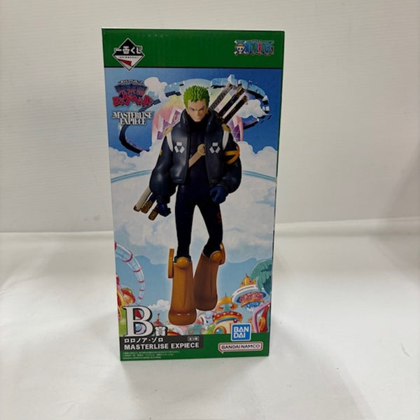 【中古】【未開封】ロロノア・ゾロ 「一番くじ ワンピース 未来島エッグヘッド」 MASTERLISE EXPIECE B賞＜フィギュア＞（代引き不可）6576