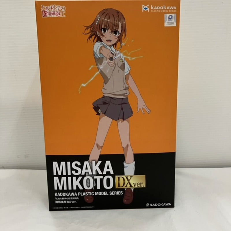 【中古】【未組立】御坂美琴 DX ver. 「とある科学の超電磁砲T」 KADOKAWA PLASTIC MODEL SERIES＜プラモデル＞（代引き不可）6576