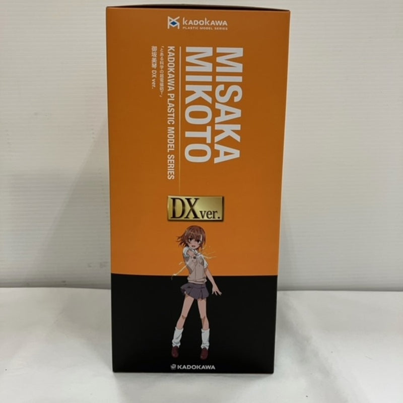 【中古】【未組立】御坂美琴 DX ver. 「とある科学の超電磁砲T」 KADOKAWA PLASTIC MODEL SERIES＜プラモデル＞（代引き不可）6576