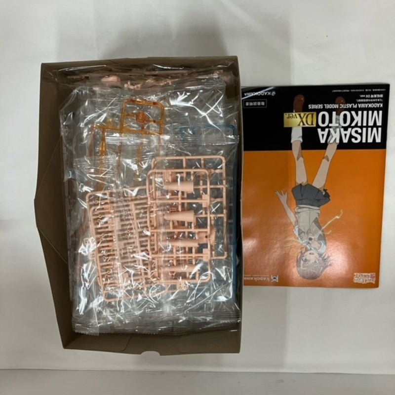 【中古】【未組立】御坂美琴 DX ver. 「とある科学の超電磁砲T」 KADOKAWA PLASTIC MODEL SERIES＜プラモデル＞（代引き不可）6576