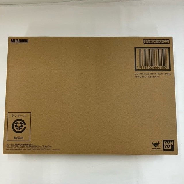 【中古】【輸送箱未開封】METAL BUILD ガンダムアストレイ レッドフレーム -PROJECT ASTRAY-＜フィギュア＞（代引き不可）6576
