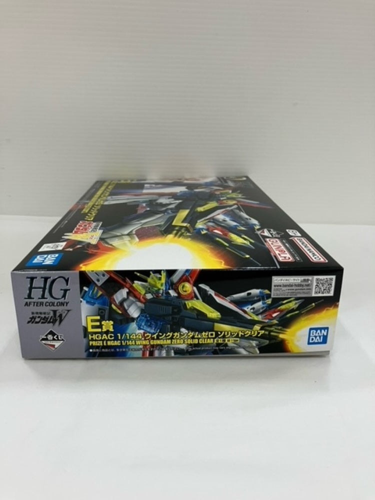 【中古】【未組立】1/144 HGAC ウイングガンダムゼロ ソリッドクリア 「一番くじ 機動戦士ガンダム ガンプラ 2024」 E賞＜プラモデル＞（代引き不可）6576