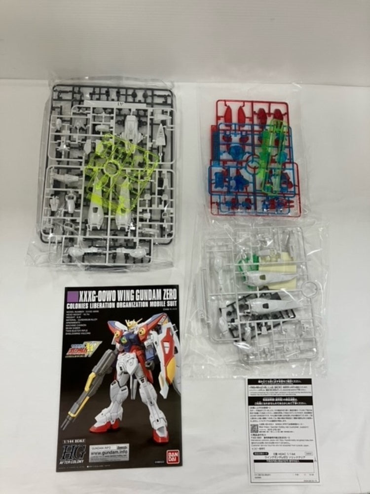 【中古】【未組立】1/144 HGAC ウイングガンダムゼロ ソリッドクリア 「一番くじ 機動戦士ガンダム ガンプラ 2024」 E賞＜プラモデル＞（代引き不可）6576