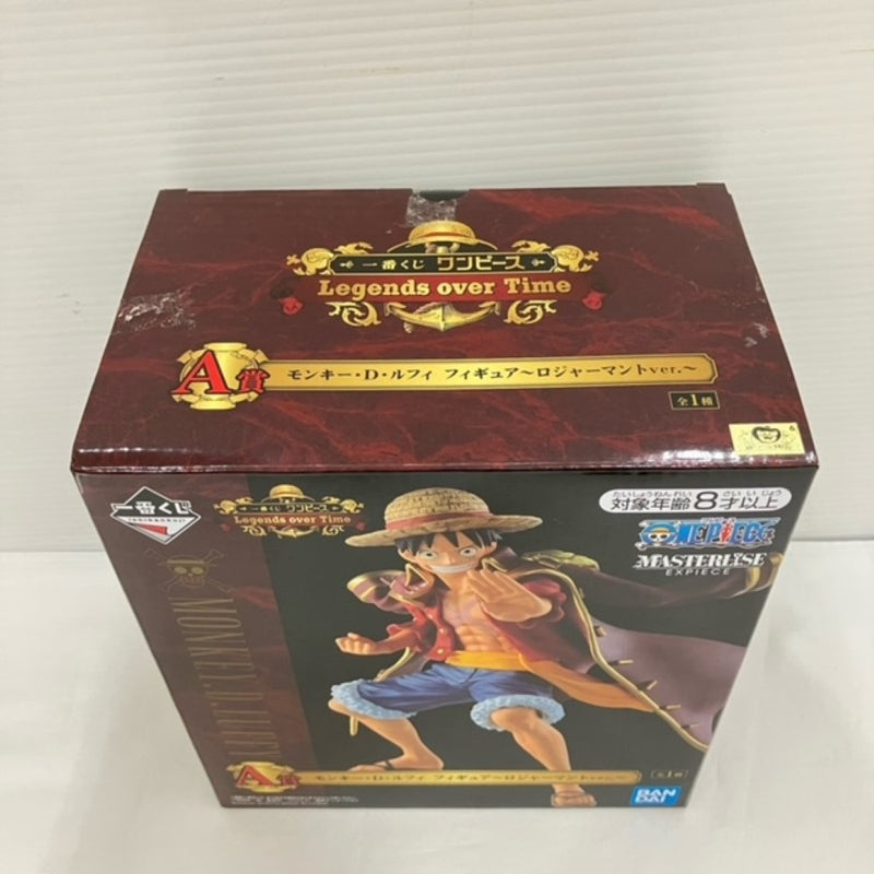 【中古】【開封品】モンキー・D・ルフィ 〜ロジャーマントver.〜 「一番くじ ワンピース Legends over Time」 A賞＜フィギュア＞（代引き不可）6576