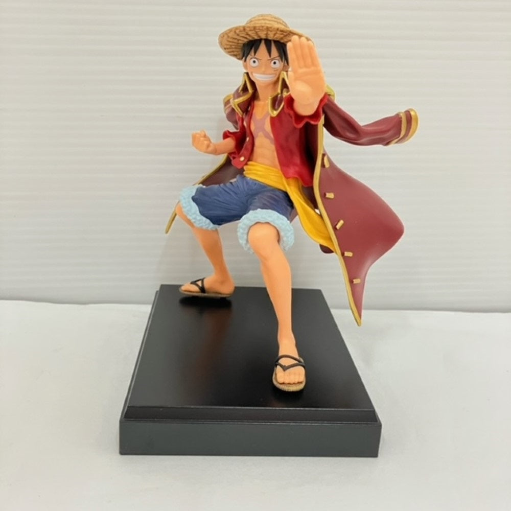 【中古】「非常に良い」バンプレスト 一番くじ ワンピース Legends over Time A賞 モンキー・D・ルフィ フィギュア～ロジャーマントver.～ サイズ:約13cm 中古】【開封品】モンキー・D・ルフィ 〜ロジャーマントver.〜 「一番
