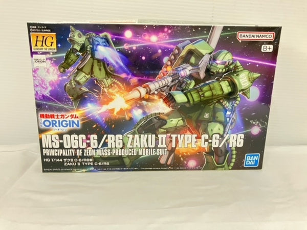 【中古】【未組立】1/144 HG MS-06C-6/R6 ザクII C-6/R6型 「機動戦士ガンダム THE ORIGIN」 [5057576]＜プラモデル＞（代引き不可）6576
