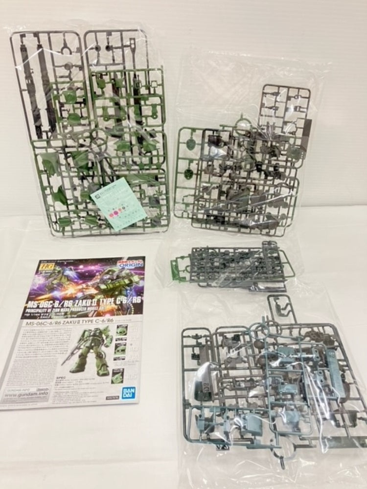 【中古】【未組立】1/144 HG MS-06C-6/R6 ザクII C-6/R6型 「機動戦士ガンダム THE ORIGIN」 [5057576]＜プラモデル＞（代引き不可）6576