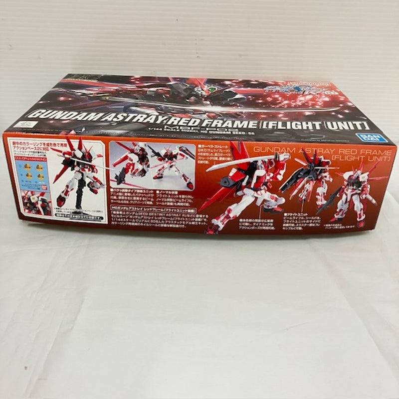 【中古】【未組立】1/144 HG MBF-P02 ガンダムアストレイ レッドフレーム(フライトユニット装備) 機動戦士ガンダム＜プラモデル＞（代引き不可）6576
