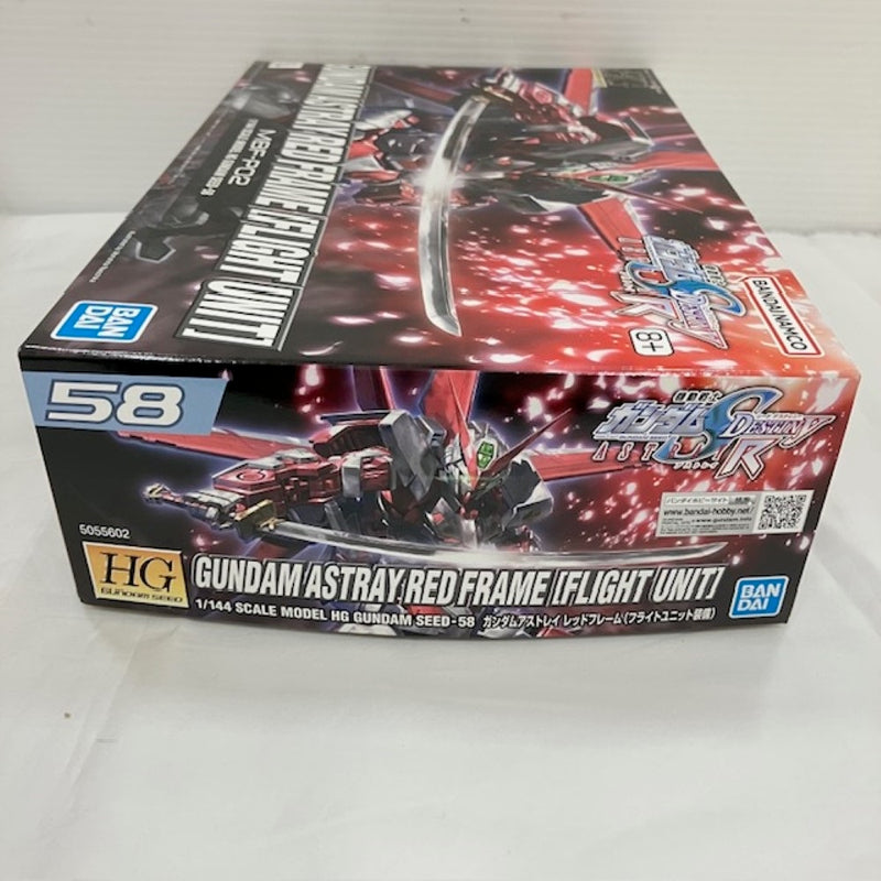 【中古】【未組立】1/144 HG MBF-P02 ガンダムアストレイ レッドフレーム(フライトユニット装備) 機動戦士ガンダム＜プラモデル＞（代引き不可）6576