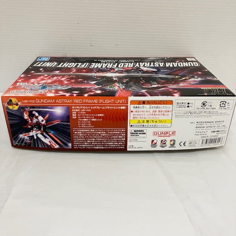 【中古】【未組立】1/144 HG MBF-P02 ガンダムアストレイ レッドフレーム(フライトユニット装備) 機動戦士ガンダム＜プラモデル＞（代引き不可）6576